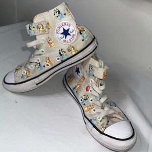 Converse Bluey Cartoon High-Top Sneakers